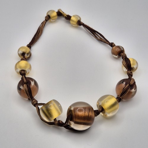 Collana perle con sfere - perle,