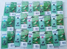 N°15 cartucce per Epson stylus photo R800/R1800 VARI COLORI