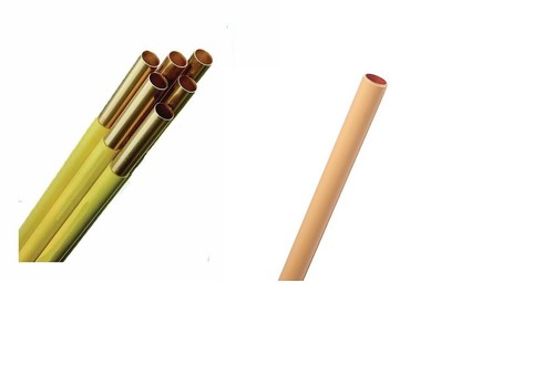 Tubo tubo rame plastificato