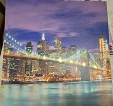 Quadro New York con luci led.