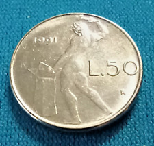 MONETA 50 LIRE PICCOLA REP