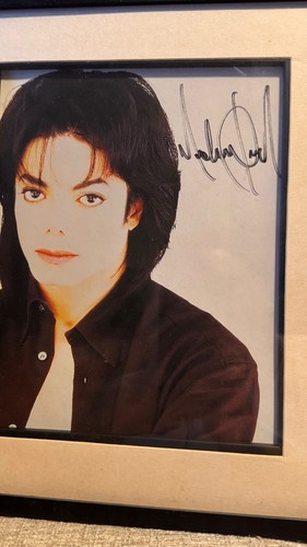 Michael jackson signed - michael,