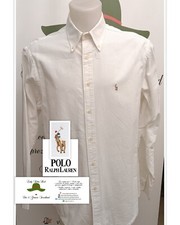 CAMICIA POLO RALPH LAUREN Modello YARMOUTH -VINTAGE ANNI 2000BIANCA