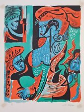 ANDRÈ MASSON (BALAGNY-SUR-THÉRAIN 1896 - PARIGI 1987) Opera Litografia Firmata