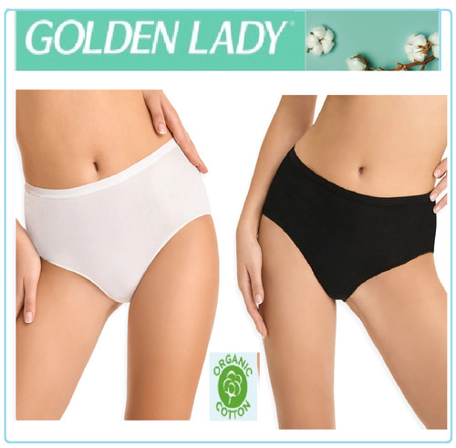 Slip donna golden - golden, cotone