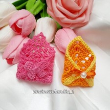 10 Sacchetti uncinetto