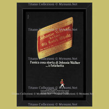 Anni ' 70  * Pubblicità Originale "Johnnie Walker, Red Label, L'Unica Cosa Stort