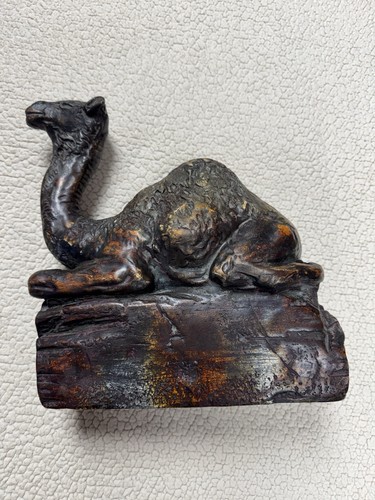 Scultura cammello riposo - scultura,