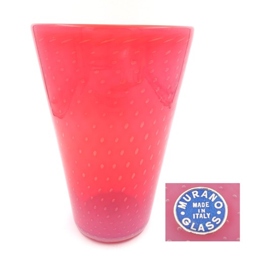 Vaso vetro murano - vetro, vintage