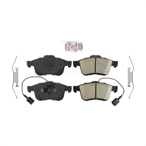 Front ceramic disc - ceramic, pads