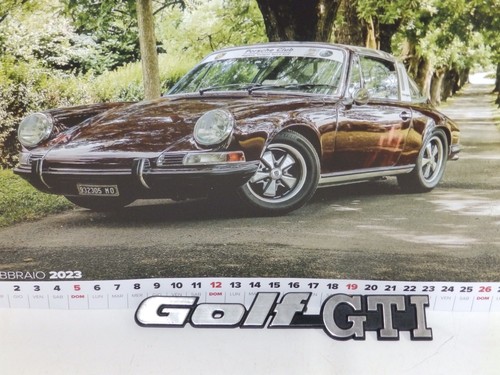 Volkswagen emblema golf - -,