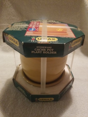 1996 vintage lemax gres - gres, giallo