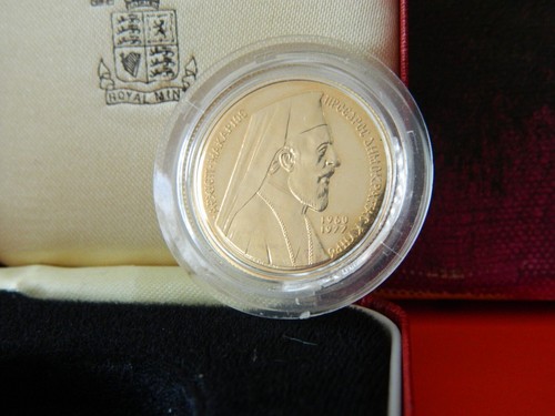 Moneta oro cipro - moneta, 1977