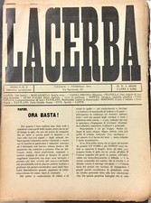 LACERBA 1914 CARRA' BOCCIONI SOFFICI PRATELLA TAVOLATO PAPINI Futurismo