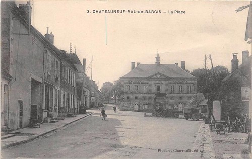 Cpa chateauneuf val de - cpa,