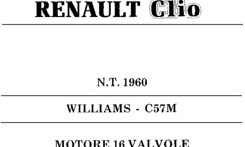 Manuale officina clio 0 - manuale,