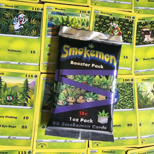 Card smokemon booster packs - card,