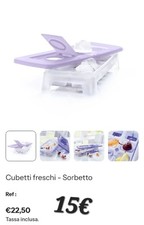 Stampo ghiaccio tupperware - ghiaccio,