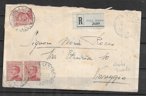 Italie istrie 1925 - italie,