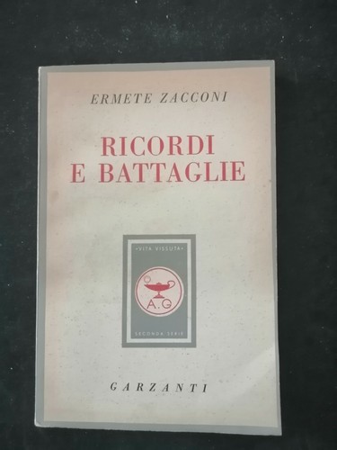 Ermete zacconi ricordi e - zacconi,