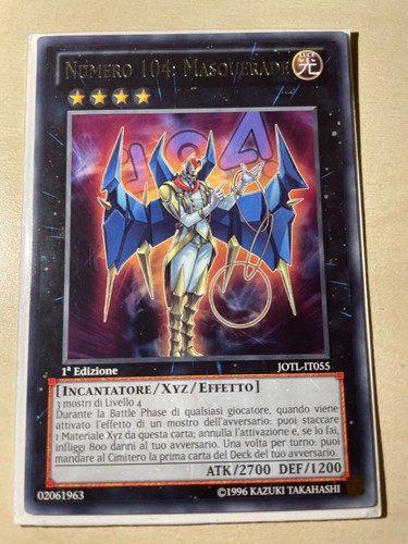 Carta 1 edizione - yu-gi-oh!,