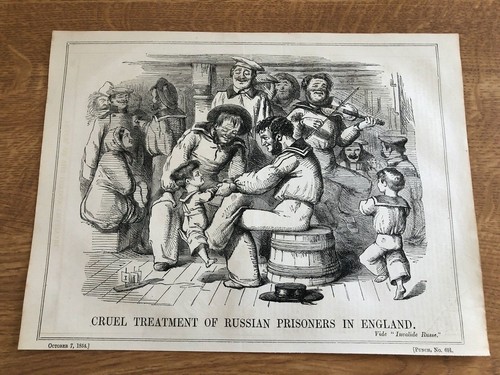 Original 1854 print - 1854, cruel