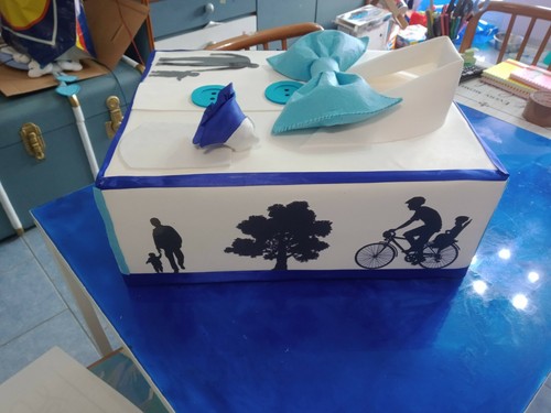 Torta scenografica polistirolo