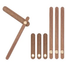 Kit Lancette Orologio, Set di 4 Ricambi Mano Orologio in Legno per Orologio da 10 Pollici, B2