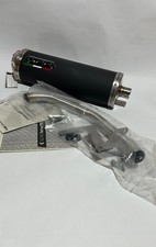 Scarico GPR EVO4 Road nero o catalizzatore per Aprilia Leonardo 250 anno 1999-04