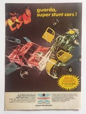 Pubblicita' Super Stunt Cars Harbert Advertising Publicite' Vintage 1979 (T5