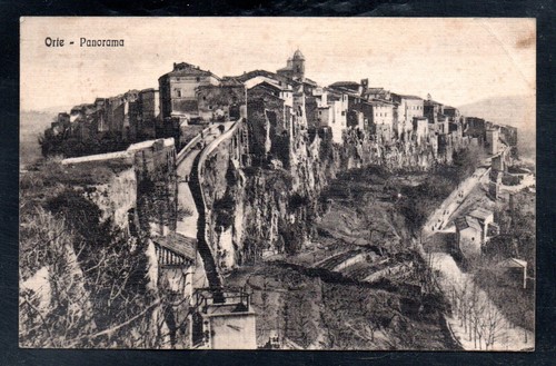 Cartolina orte panorama - cartolina,