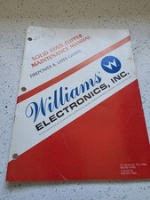 Original 1980 Williams Solid