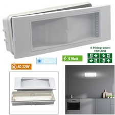 Lampada di emergenza parete