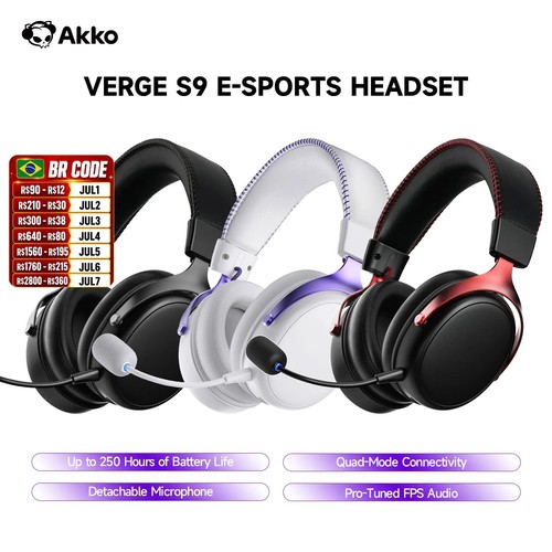 Akko verge cuffie - akko, s9