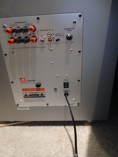 Jbl sub150 powered subwoofer - jbl,