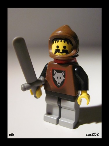 Lego minifig cavaliere - lego:,