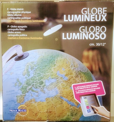 Mappamondo super luminoso nova - luminoso,