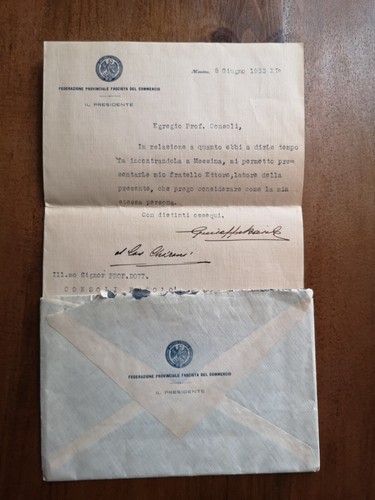 Antico documento federazione - antico,