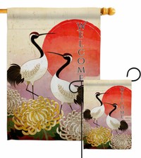 Gru Corona Rossa Bandiera