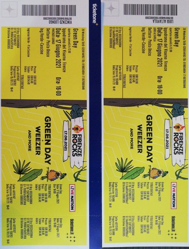 Vendo biglietti concerto - 2,