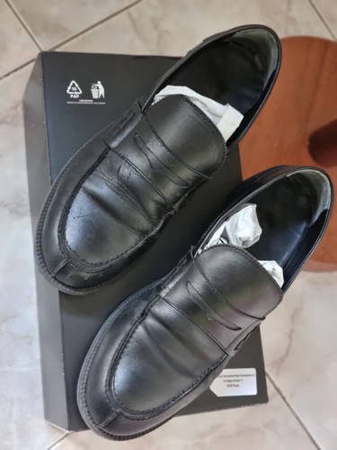 Scarpe mocassino pelle nero - in,