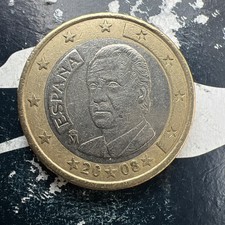 Moneta da 1 euro Spagna 2008