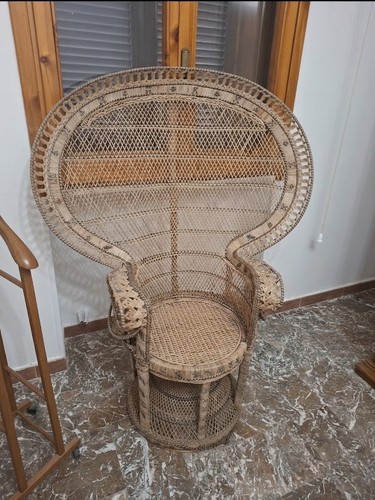Poltrona vimini rattan - poltrona, con