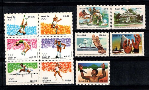 Brasile 1984 nuovo 100 - brasile, 100%