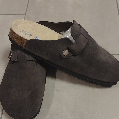 Birkenstock boston scamosciato - birkenstock,