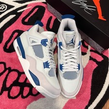 Jordan 4 Retro Blu Militare