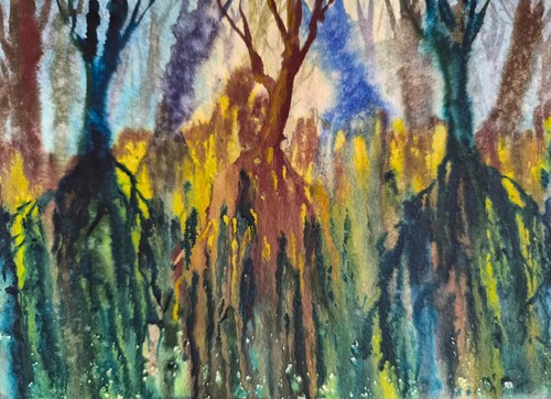 Fantasy forest opera arte - fantasy, d'arte
