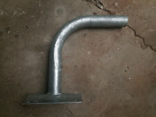 STAFFA ZINCATA PER PARABOLA, tubo supporto per parabola 24cm x 24cm diametro 2cm