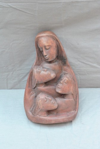 Madonna degli angeli scultura - madonna,