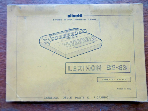 Olivetti macchina scrivere - olivetti,